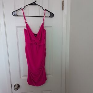 Windsor Hot Pink Mini Dress